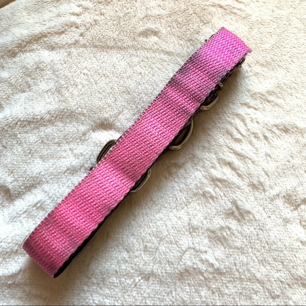 Dog collar Martingale Medium pink/black - Picture 5 of 9